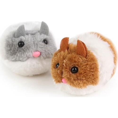 1pc Creative Cat Toys Bite-Resistant Mice Shape Vibrating Moving Cat Interactive Toy Cat Chew Toys Pet Supplies Cat Favors