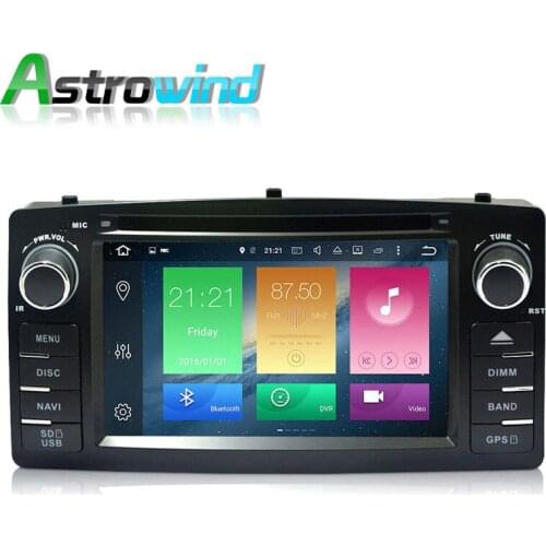 4G RAM,32G ROM,Android 9.0 Car GPS Navigation System DVD Player Radio Stereo Media For BYD F3 For Toyota Corolla E120 DVR DAB