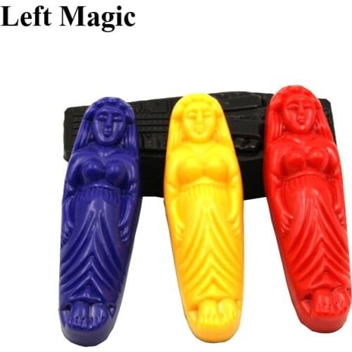 Mummy Prediction Magic Tricks Plastic Egyptian Mummy Mystery Box Close Up Magic Props Show Party Magic Toys Accessories