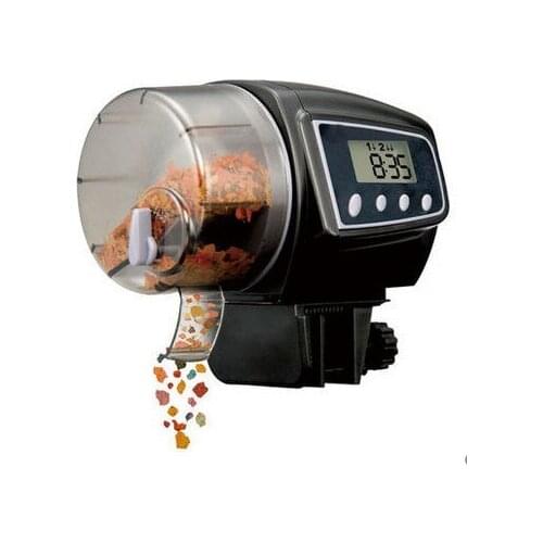 Automatic Feeder Aquarium Fish Tank Pond Wall Mount Timing Auto Fish Food Dispenser Aquarium Accessories fish aquarium feeder