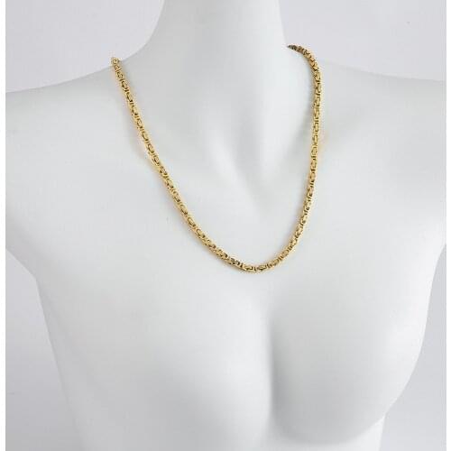 2020 New Mavis Hare OLELO Necklace 4mm Emperor chain Necklace 60cm Stainless Steel Luxurious Necklace as Mothers Day Gift