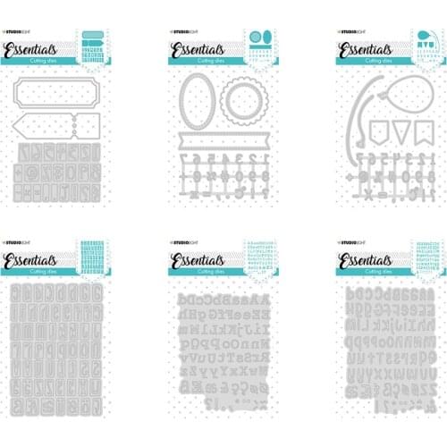 AliliArts Metal Cutting Dies Number symbols and letters diy Scrapbooking Photo Album Decorative Embossing PaperCard Crafts Die