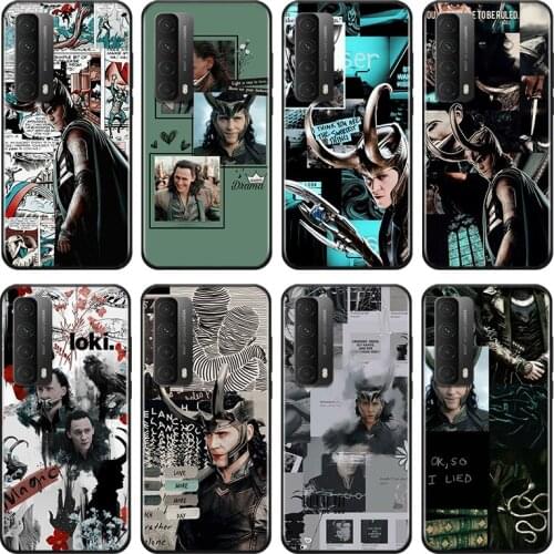 Marvel Avengers Loki For Huawei Y9A Y9S Y9 Y8P Y8S Y7A Y7P Y7 Y6 Y6P Y6S Y5P Y5 Prime Pro 2019 2020 Soft Phone Case