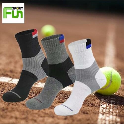 STARFUN Thicken Towel Bottom Badminton Tennis Sport Socks Outdoor Running Professional Men And Women Cycling Buffer Elite Socks