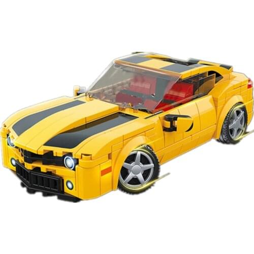 2021 NEW Speed Champion Serise Come-Ro Bumble-Bee Wasp Famous Supercar Race Car Sports Building Blocks Bricks Kits Model