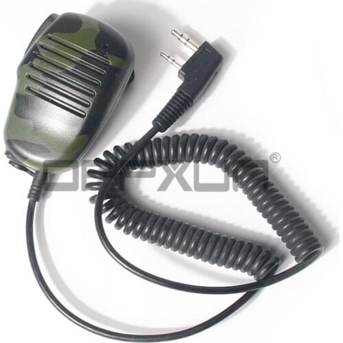 OPPXUN Original Handheld Microphone Mic PTT for Baofeng UV5R UV 5R UV5RE UV5RG Kenwood TK3160 TK3307 TK3207G Two Way Radio