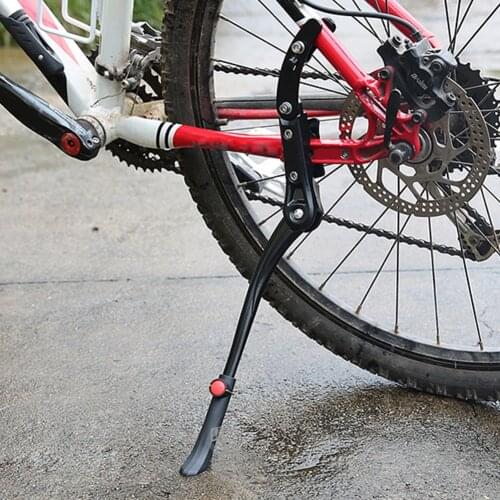 45-50CM Adjustable Bicycle Kickstand MTB Road Bicycle Kickstands Parking Rack Aluminum Alloy Bike Side Kick Stand Foot Brace