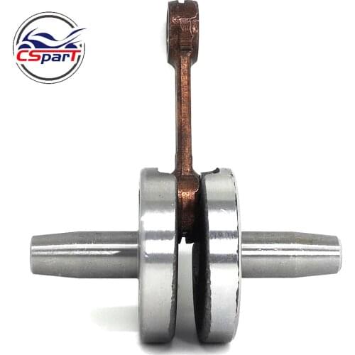 Performance Full Circle Crankshaft Shaft for 47CC 49CC 40-6 44-6 Mini Moto Pocket Dirt Pit Bike ATV Gas Scooter