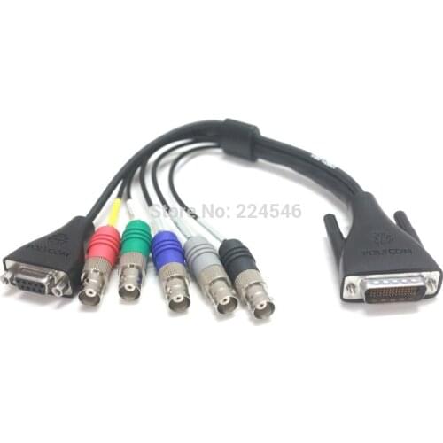 HDCI Camera Breakout Cable HDCI to BNC/DB-9 For Polycom 2457-23521-001