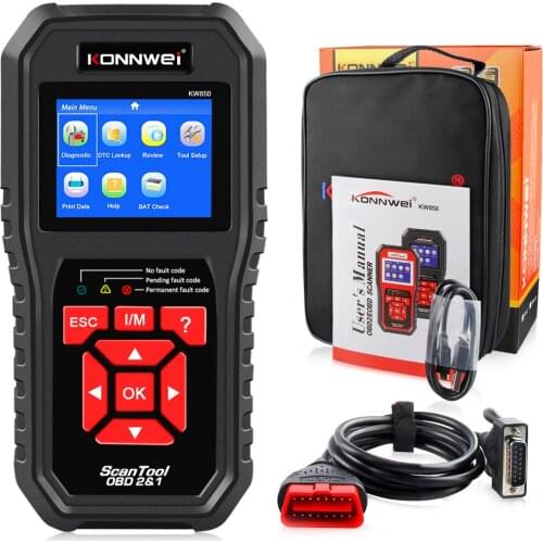 Scanner OBD2 KW850 Car Diagnostic Scanner Tools OBD2 Auto Diagnostic Tool Check Engine Automotive Car Scanner Code Reader