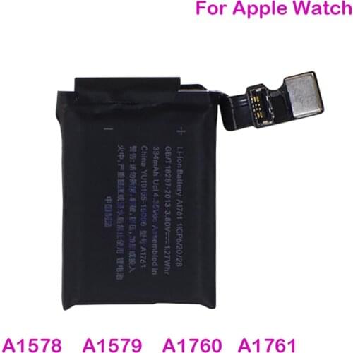 For Apple Watch 1578 1579 Replacement battery For iwatch Series1 Series2 38mm 42mm 1760 1761 Rechargeable Batteries