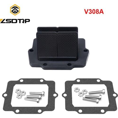 ZSDTRP Reed Valve for VForce3 V308A For KAWASAKI KX250 1987-2004 with box
