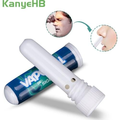 1/5/9/20pcs Cool Nasal Inhaler Rhinitis Mint Cream Sneezing Anti-Drowsy Runny Nose Headache Relief Original Herbal Essential Oil