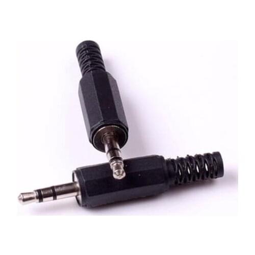 10PCS 3.5mm Audio Male Soldering Repair Stereo Earphones Jack Plug Connector