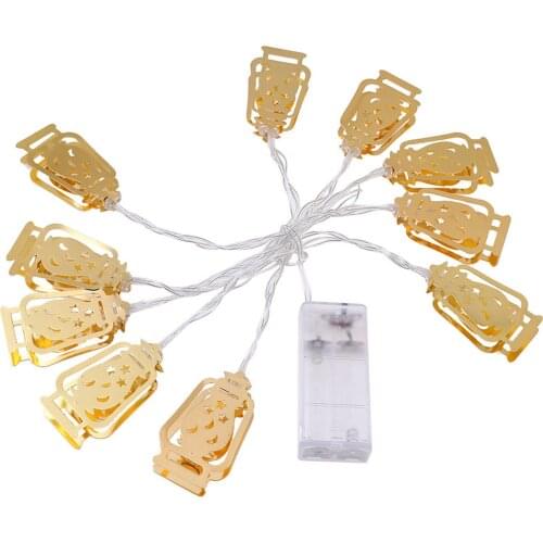 3M LED String Lamps Eid Mubarak Eid Decor Light Muslim Event Supplies Party Ornament BZ2348-W