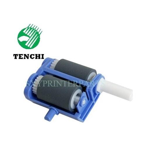 3SetsCompatible LU7338001 ADF Doc Feeder Paper Pickup Feed Roller Holder Assembly Kit For Brother DCP-8080DN 8085DN MFC-8480DN