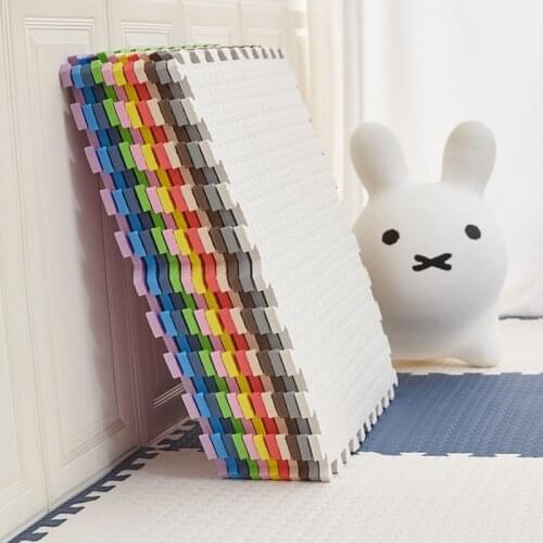 4Pcs/Lot 1.2/1.0*60*60 CM EVA Baby Kids PlayMat Gym Floor Children Carpet Fitness Foam Puzle Mats Tatami Tapis Enfant