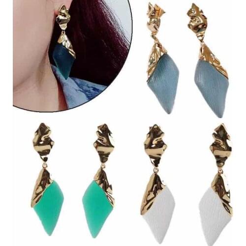 Amybaby Women's Gold Earrings