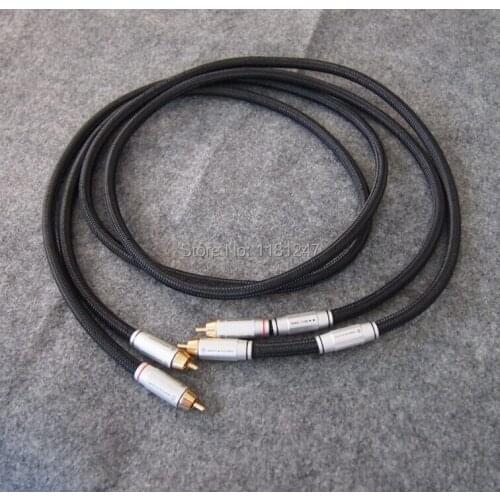 Audio Argentum Acoustics MYTHOS Audio RCA Interconnect Cable with original bag 1M pair Hi End