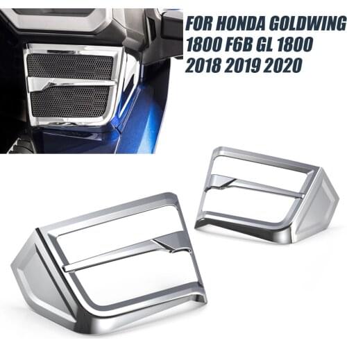 For Honda Goldwing 1800 F6B GL1800 New Motorcycle Chrome Speaker Grille 2018 2019 2020