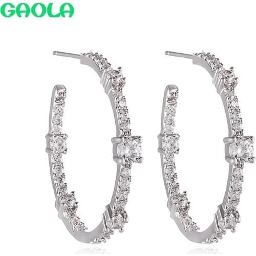 Серьги-кольца GAOLA China At AliExpress