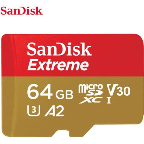 SanDisk Extreme Micro SD Memory Card 512GB 400GB 256GB 128GB 64GB/32GB microSDXC A2/microSDHC A1 UHS-I U3 UHD 3D 4K Video Card