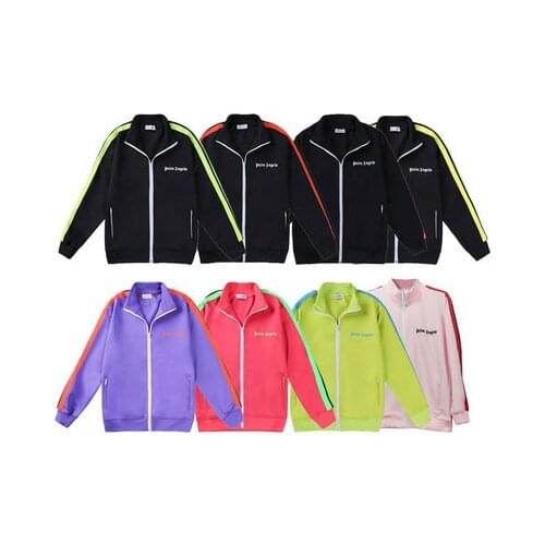 Palm Angels 22SS letters Logo Men Women Lovers Style Fashion Casual Long Sleeve Jacket men Outdoor Jacket Sportswear