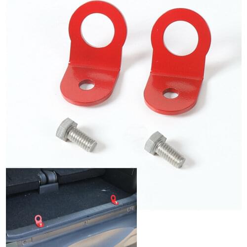 Metal 4pcs/set Tail Rear Trunk Cargo Luggage Net Lock Hook Floor Hooks For Jimny 2007-2015 Auto Parts Accessories