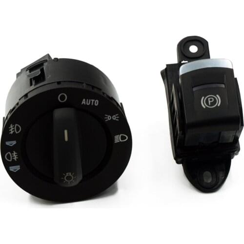 100% New Fog Lamp Headlight Parking Brake Button Switch Button For AUDI A6 S6 C6 RS6 A6 Allroad Quattro 4F1941531 4F1 927 225C