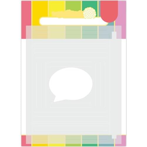 2021 New Bubble Chat Box Plastic Stencil For Craft Making Scrapbooking Background Card Album No Metal Cutting Dies and Stamp Set