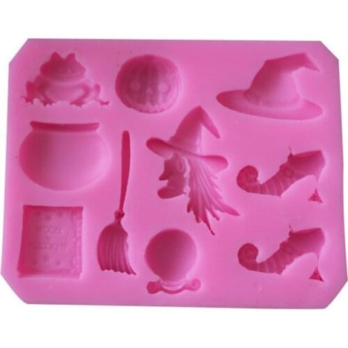 Halloween Cake Silicone Mold Home Kitchen Pumpkin Shape Decoration Baking Tool Fondant Soap Candy Chocolate Decoration