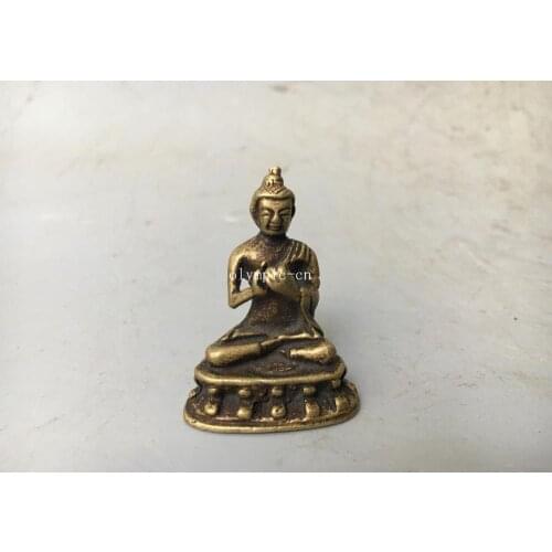 Old bronze copper carvings Vairocana Sakyamuni tathagata buddha
