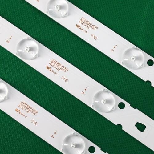 LED Backlight Strip New 3 PCS 10leds 635mm for 32PAL535 LE32B310N LED315D10-07(B) 30331510219 LED315D10-ZC14-07(A) 30331510213