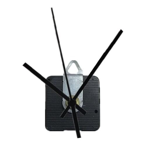 6 Size shaft wall Quartz Clock Step Movement SUN 12888 Mechanism Black Hands Repair Tool Parts Kit DIY Set With Hook