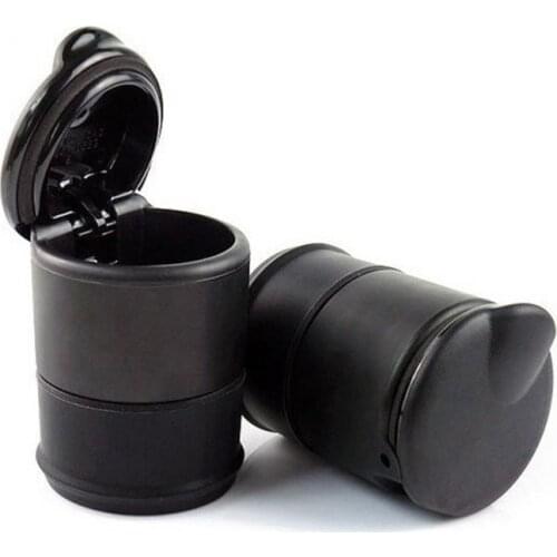 2Pcs Car Ashtray Cigarette Smoke Holder Portable Storage Trash Bin Dust Garbage Car Interior Ashtray Auto car Accessories