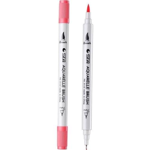 80 Colors Art Watercolor Highlighter Art Supplies Watercolor Brush Pen Dual Tip Brush Drawing Markers Pens Artist Art Supplies