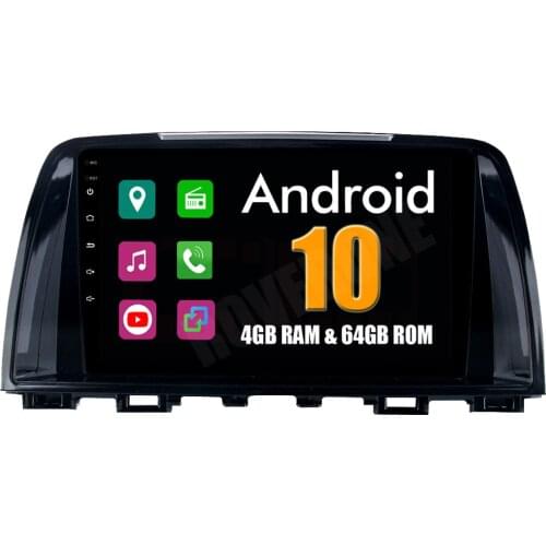 RoverOne For Mazda 6 Atenza 2013 2014 Android 10 Auto Car Radio Stereo GPS Navigation Navi Media Multimedia System PhoneLink