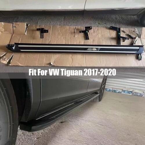 Running Boards Side Steps For VW Tiguan L 2017-2020 New High Quality 5D Version Nerf Bars