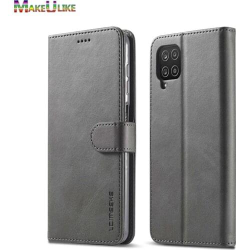 Flip Wallet Case For Samsung Galaxy F62 M62 Case Luxury PU Leather Plain Phone Bag Cover For Samsung M62 F62 Case