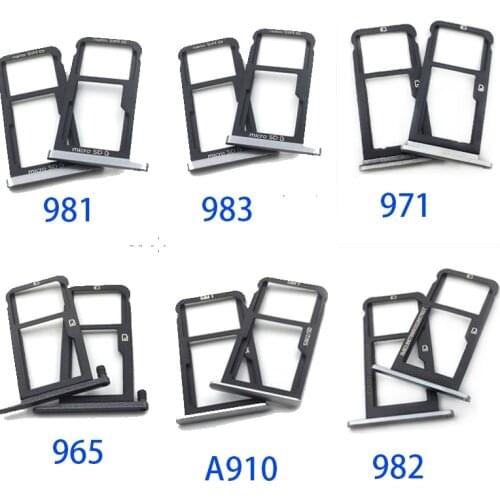New SIM Card Tray Slot Holder For For ZTE Blade BA910 A910 Z981 Z983 Z982 Z965 Z971 SIM Card Adapters Housing Parts Replacement