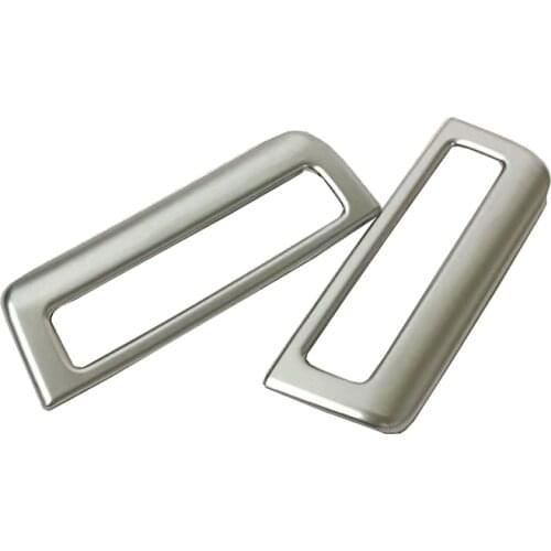 For Jaguar F-PACE 2016 2017 2018 Car-Styling A Pillar Air Conditioning Outlet Frame Cover Car Decoration Trim Sticker 2PCS