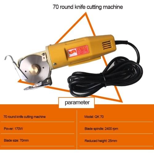 220V 170W Electric Cloth Knife Fabric Cutting Tools Leather Cloth Electric Cutter Machine Kit Blade Power Tools Cutting Saws