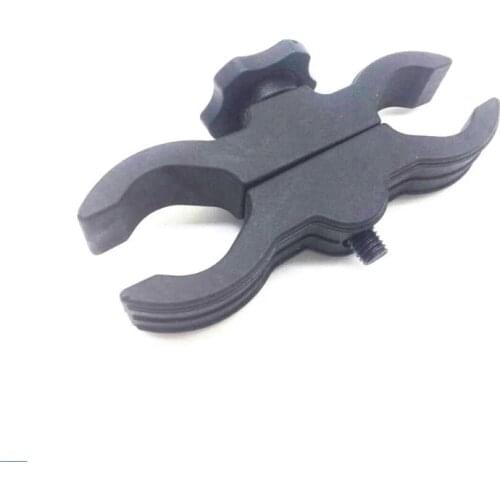 Bike Flashlight Lamp Mount Night Vision Infrared LED Torch Clip Bracket Holder