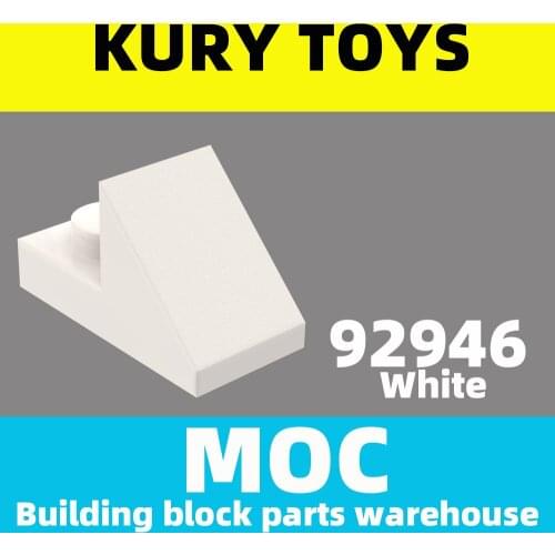 Kury Toys DIY MOC For 92946 Building block parts For Slope 45 2 x 1 with 2/3 Cutout
