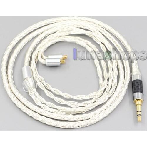 LN007204 16 Core OCC Silver Plated Headphone Earphone Cable For Sennheiser IE40 Pro IE40pro