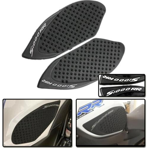 Motorcycle Anti slip Tank Pad Side Sticker Protector Gas Knee Grip Traction Decal For BMW S1000RR 2009-2016