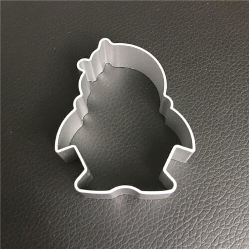 Cartoon penguin shape aluminium alloy cookies mold Cookie Cutter Biscuit Pastry tools