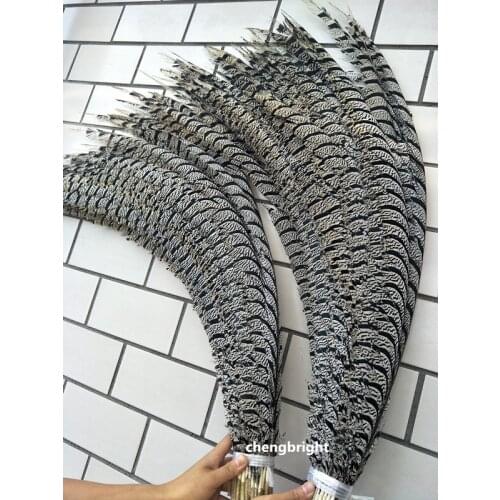 Wholesale perfect 50pcs quality natural Lady Amherst Pheasant Feather 36-40inch/90-100cm Decorative Accessories Carnival diy