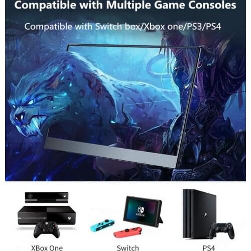 Factory direct sell portable laptop monitor 17.3 inch pc monitor gaming 4k monitor