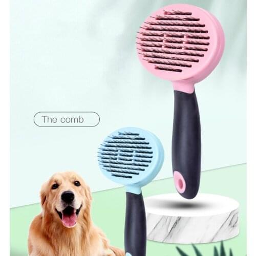 Pet Cleaning Comb Cat Hair Removal Comb Dog Hair Removal and Knot Opening Comb Easy To Clean Grooming Supplies Pet Supplies